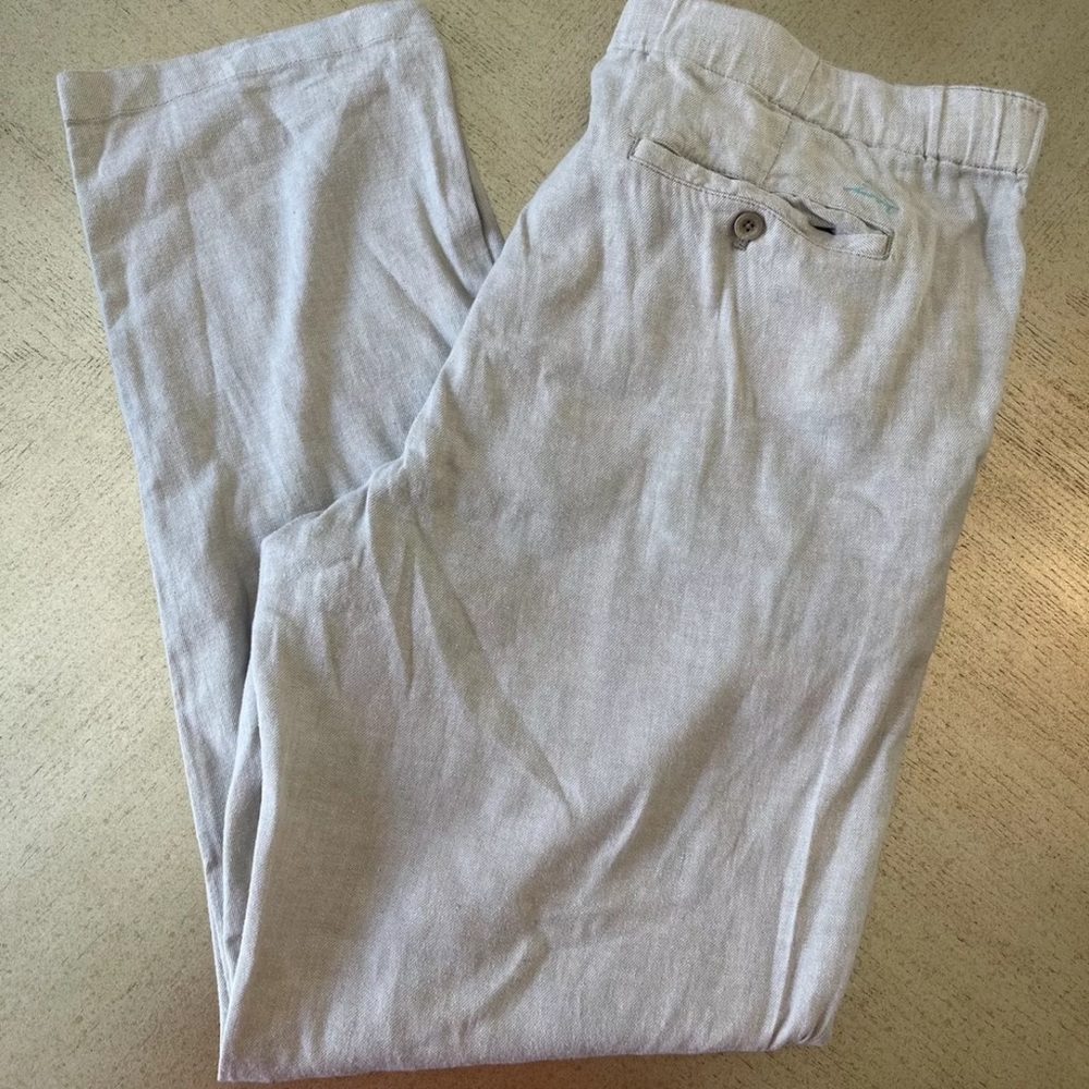 Tommy Bahama XLT linen draw string pants